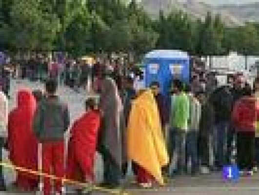 Telediario 1 - 2.100 duermen en la calle