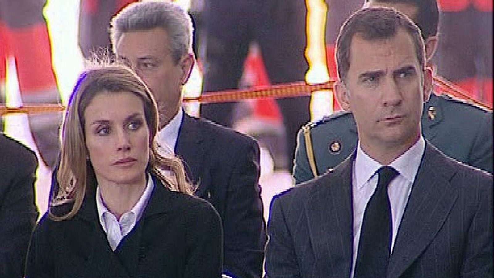 Los príncipes de Asturias visitan Lorca tras asistir al funeral