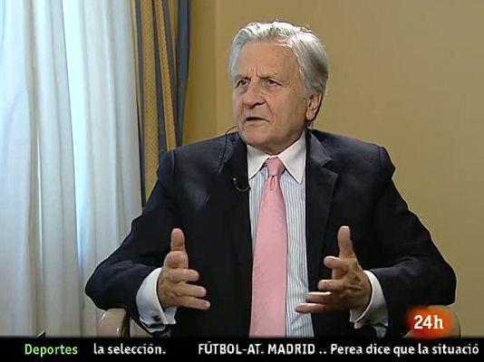 La tarde en 24h - Trichet:"El problema es el déficit"