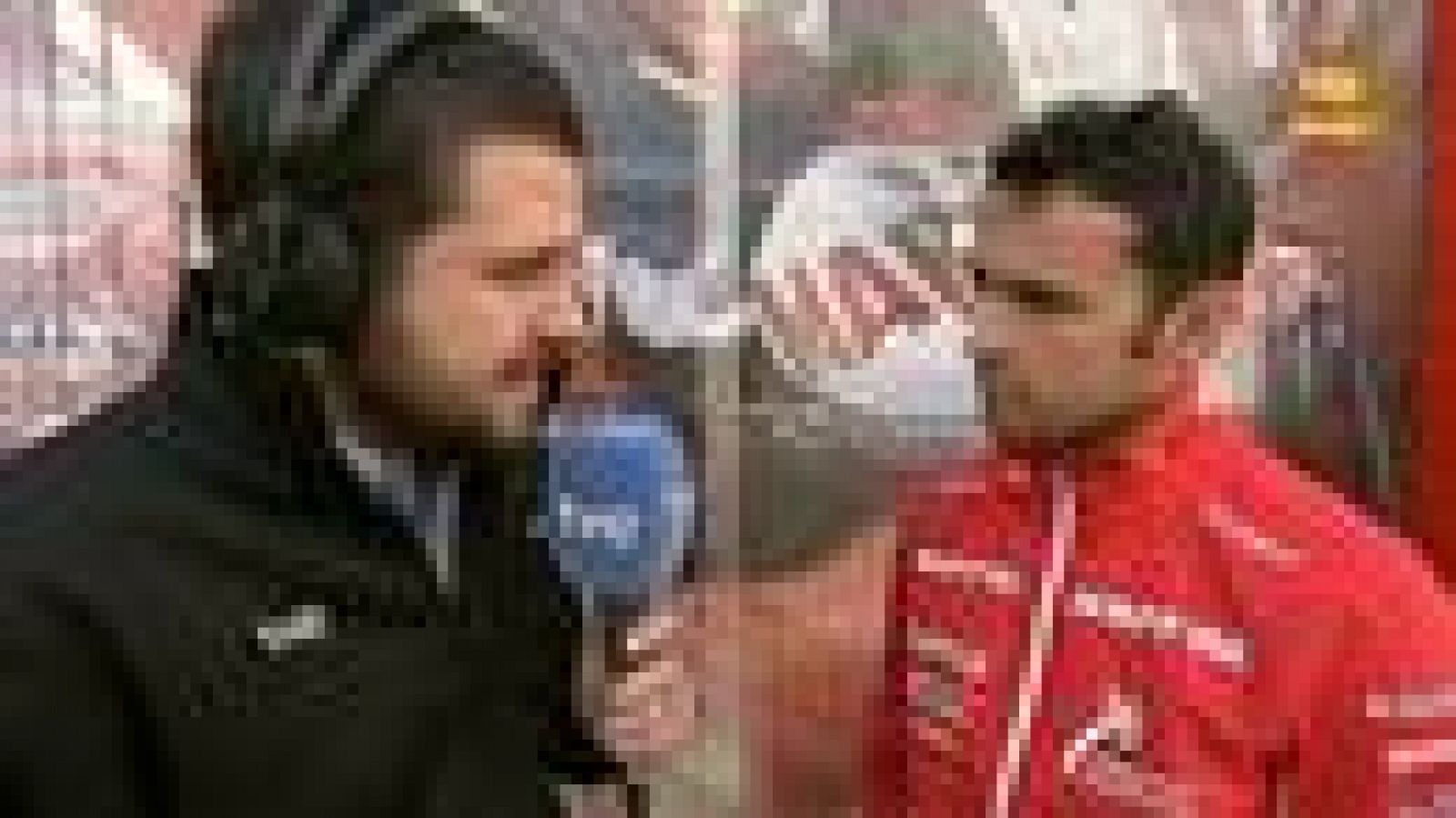 Barberá: "La moto no gira bien" | Ver