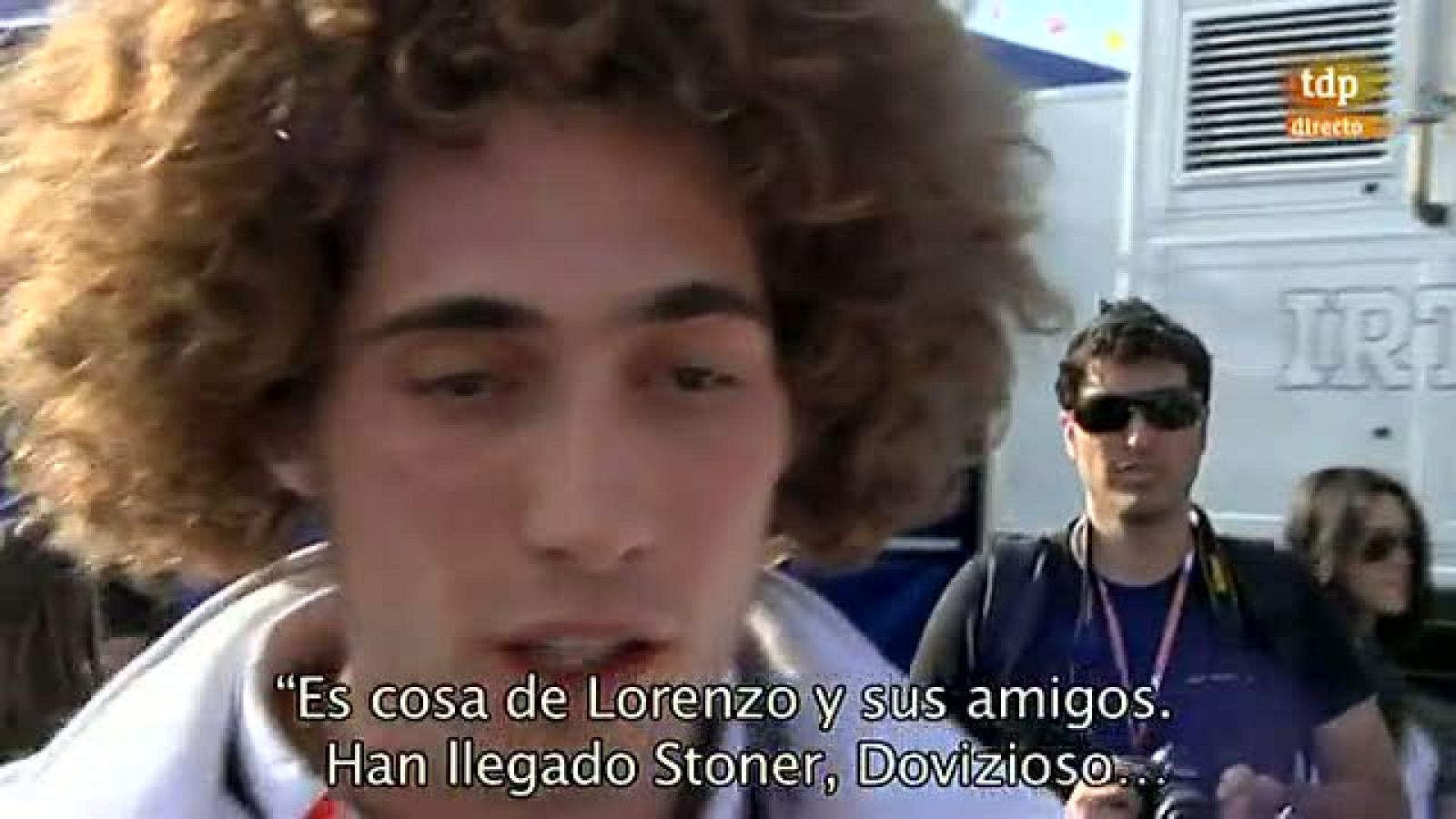 El italiano cree que toda esta polémica de los adelantamientos es cosa de 'Lorezno y sus amigos'.