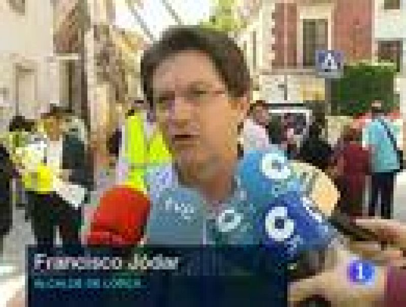  El alcalde de Lorca reconoce que no hay previsones de tiempo para la normalidad