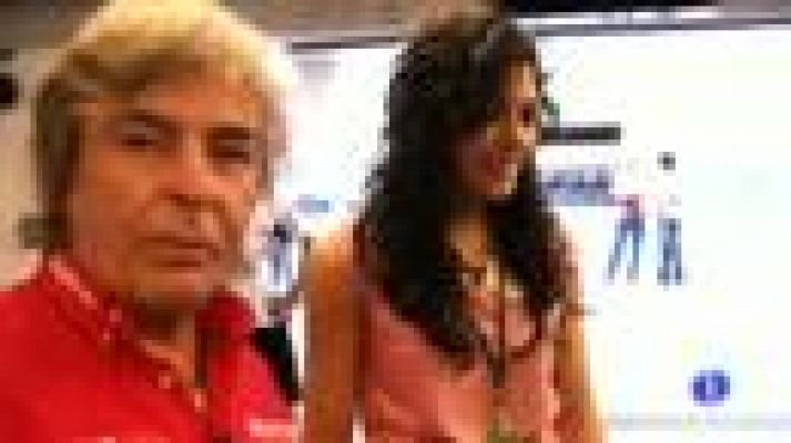 Eurovisión - Eurovisión 2011 - Lucía Pérez recibe los consejos de Ángel Nieto