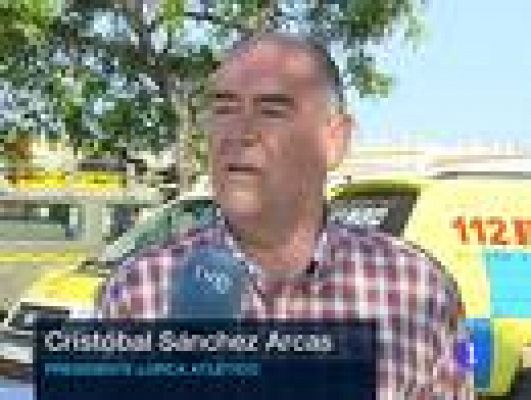 Telediario 1 - El Lorca Atlético, en honor a sus víctimas