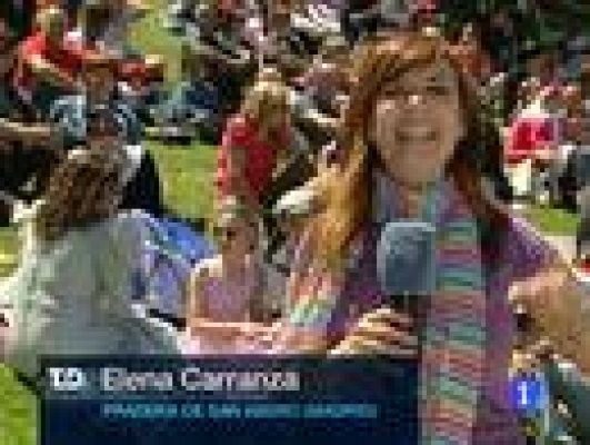 Telediario 1 - Madrid celebra el día de San Isidro