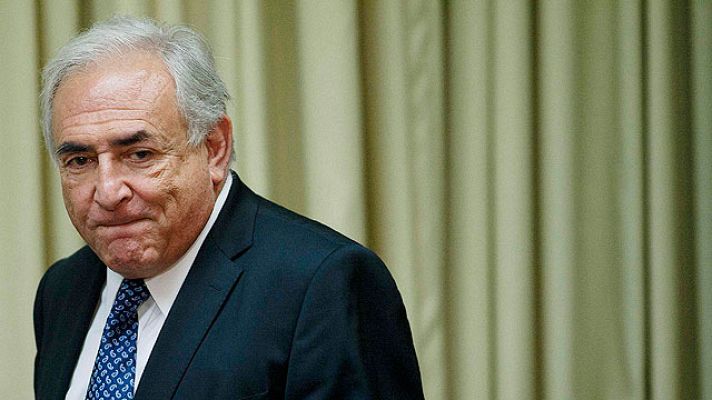 Telediario 1 - Strauss Kahn, ante el juez