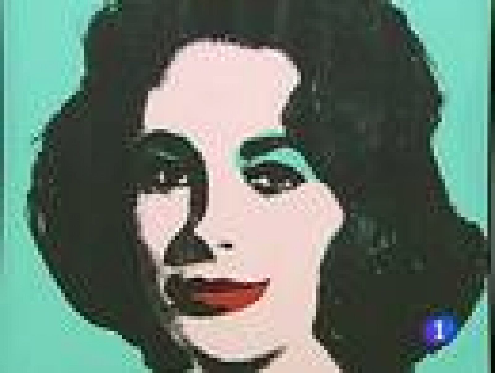 Telediario 1: Liz Taylor vista por Warhol | RTVE Play