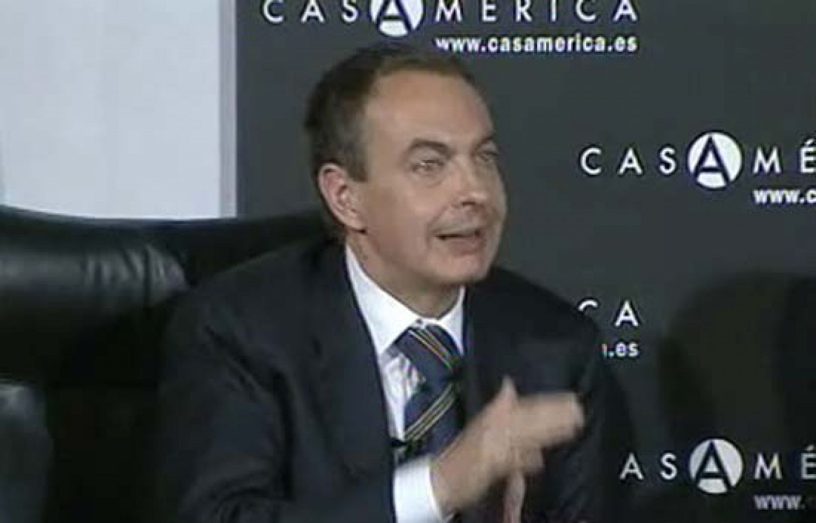 Zapatero afirma que el apoyo internacional a ETA es menor