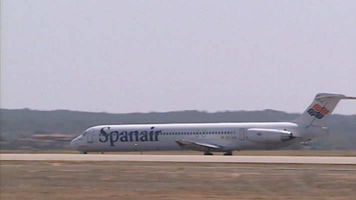 Telediario 1 - Accidente de Spanair