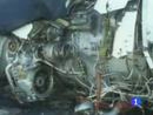 Telediario 1 - Accidente de Spanair