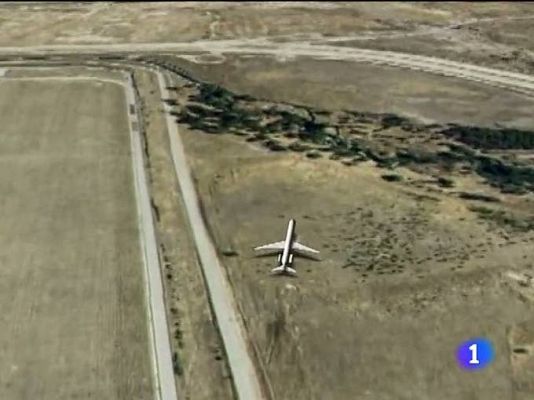 Telediario 1 - Informe del accidente de Spanair