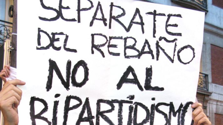 Telediario 1 - Manifestantes reacampan en Sol