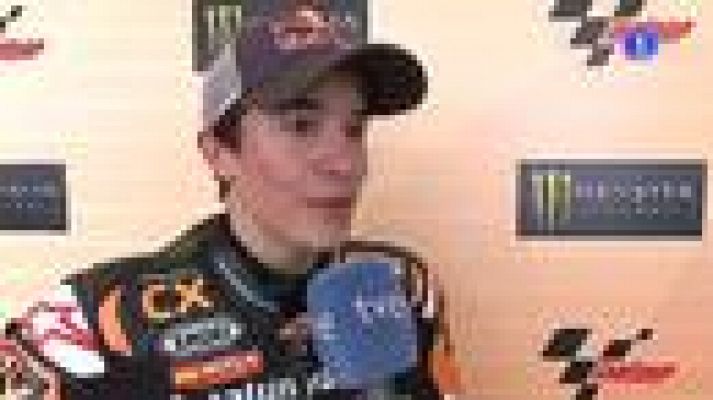  - Márquez brinda por su éxito