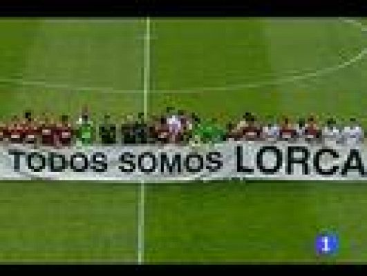 Telediario 1 - Tablas solidarias por Lorca