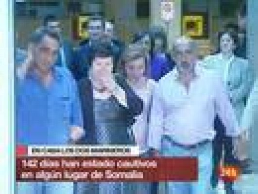 Informativo 24h - Reciben a los marineros del Vega 5