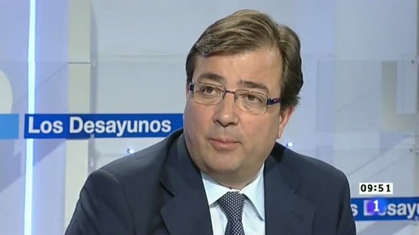 Los desayunos de TVE - Guillermo Fernández Vara, candidato del PSOE a la presidencia de la Junta de Extremadura