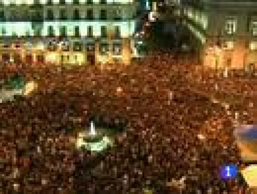 Telediario 1 - La JEC analiza las acampadas