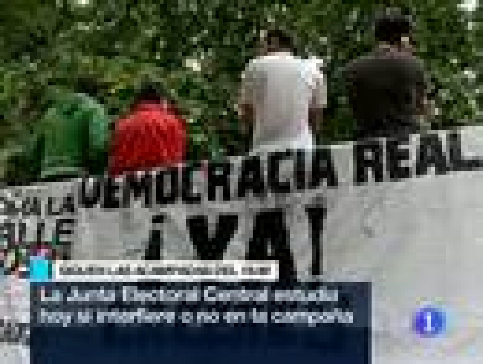 Telediario 1 en cuatro minutos - 19/05/11