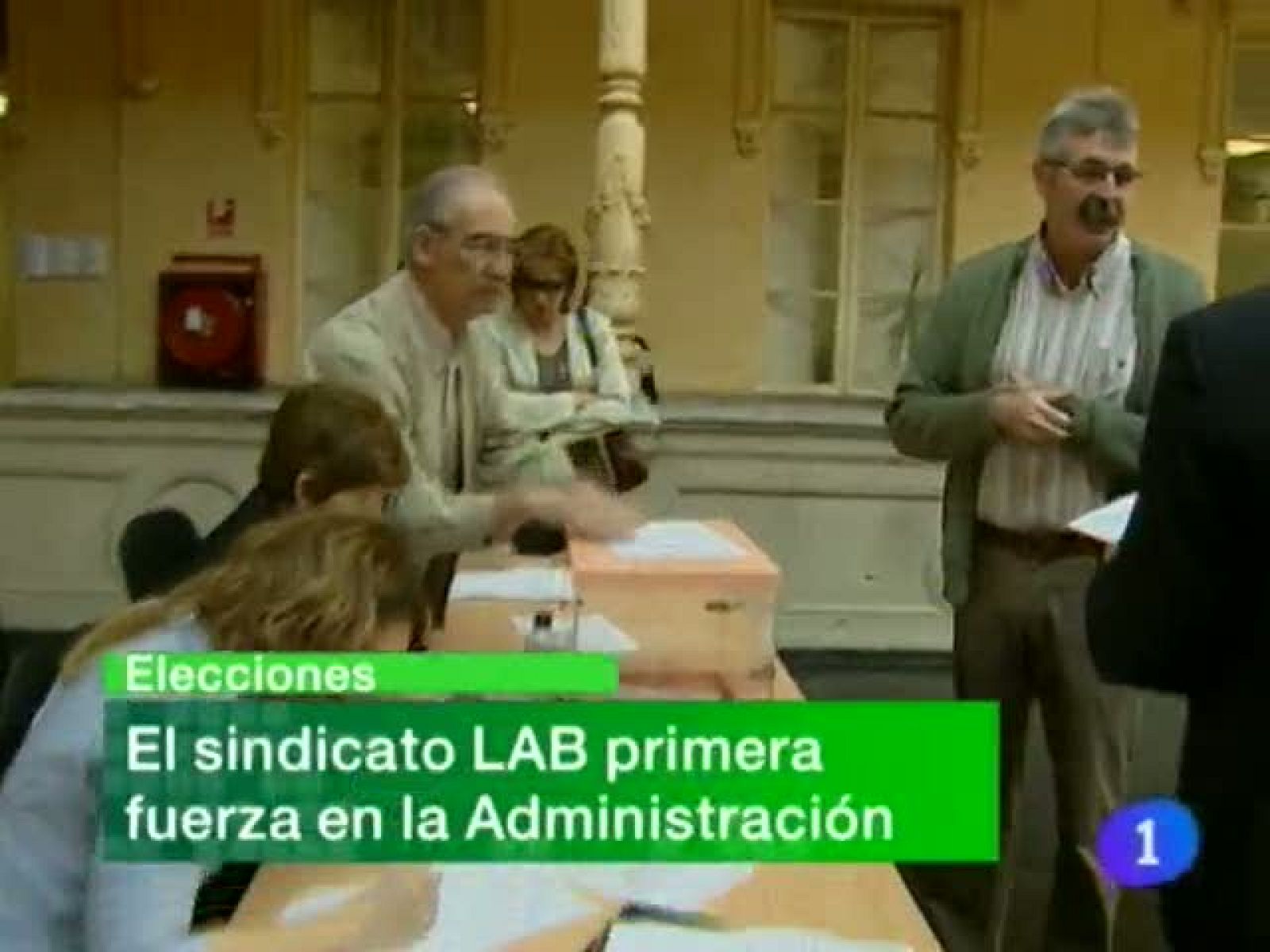  LAB se convierte en la primera fuerza sindical en la Administración Foral. Un acuerdo entre Gobierno Central y Foral permitirá la celebración de las oposiciones a personal docente. Osasuna toca la permaenencia. (19/05/11)