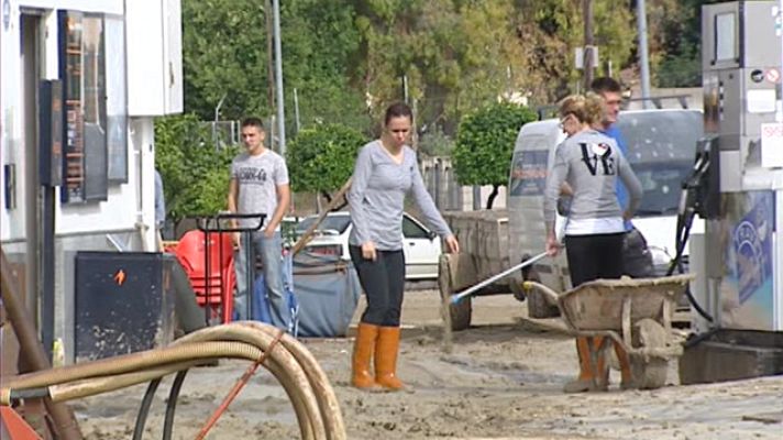 Telediario 1 - Inundaciones en Córdoba