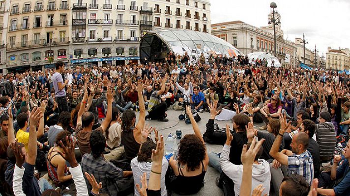 Comisiones en la Puerta de Sol