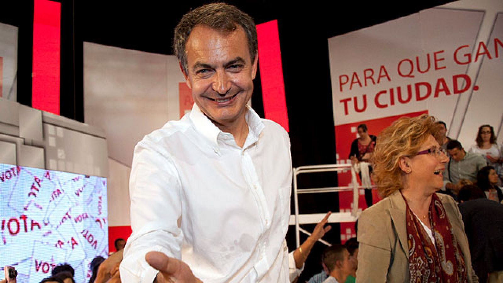  Zapatero dice que hay que escuchar al Movimiento 15-M