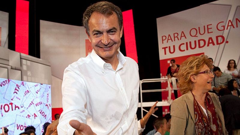  Zapatero dice que hay que escuchar al Movimiento 15-M