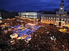 El Movimiento 15-M asegura que seguirá con su protesta decida lo que decida la Junta Electoral