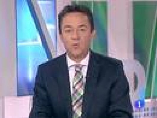 Telediario 1 - Las lágrimas de De la Peña