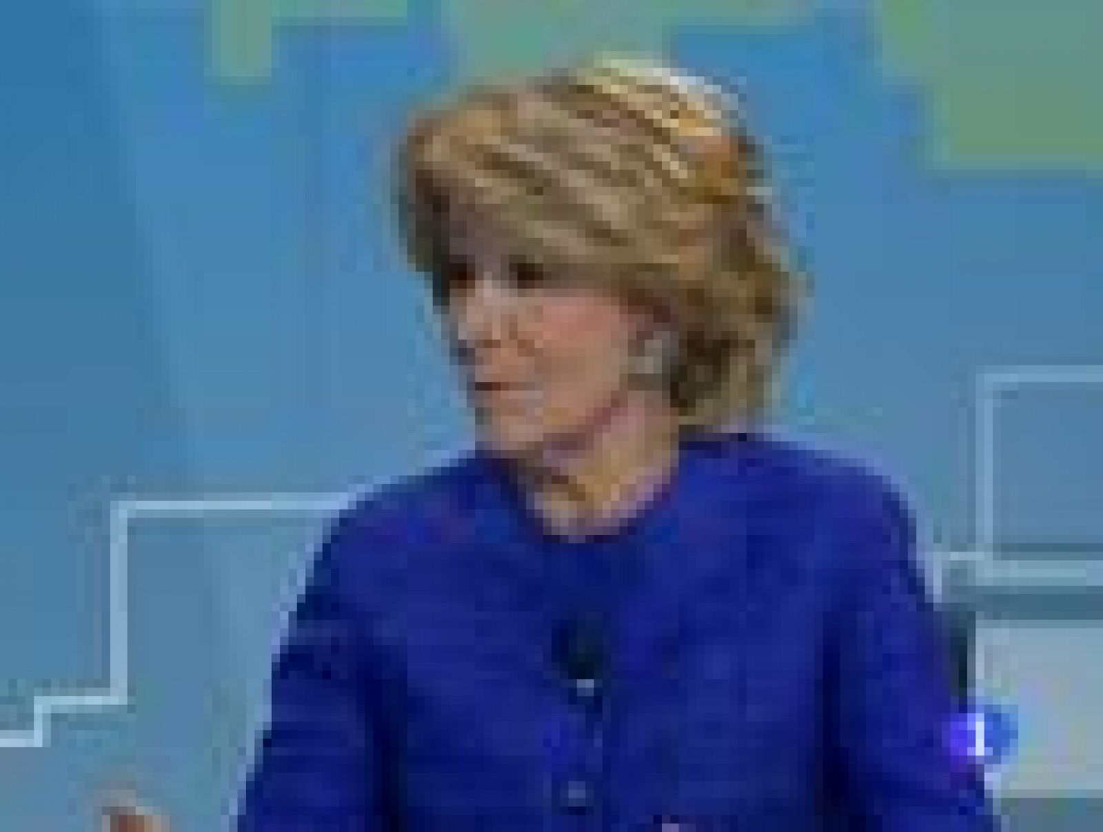 Sobre las movilizaciones ha hablado de nuevo la presidenta de la comunidad de Madrid