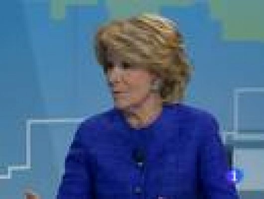 Telediario 1 - Aguirre sobre las movilizaciones