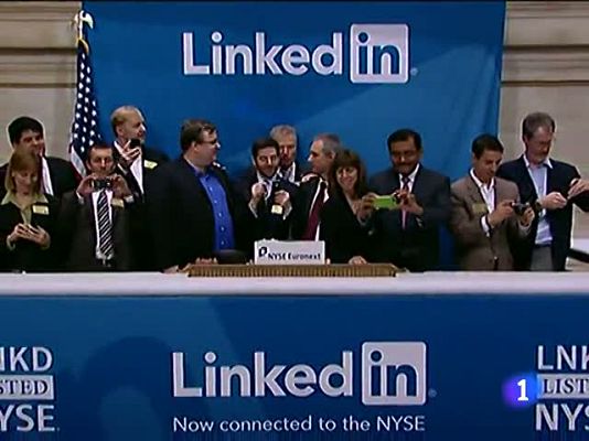 Telediario 1 - Las redes sociales se preparan para salir a bolsa