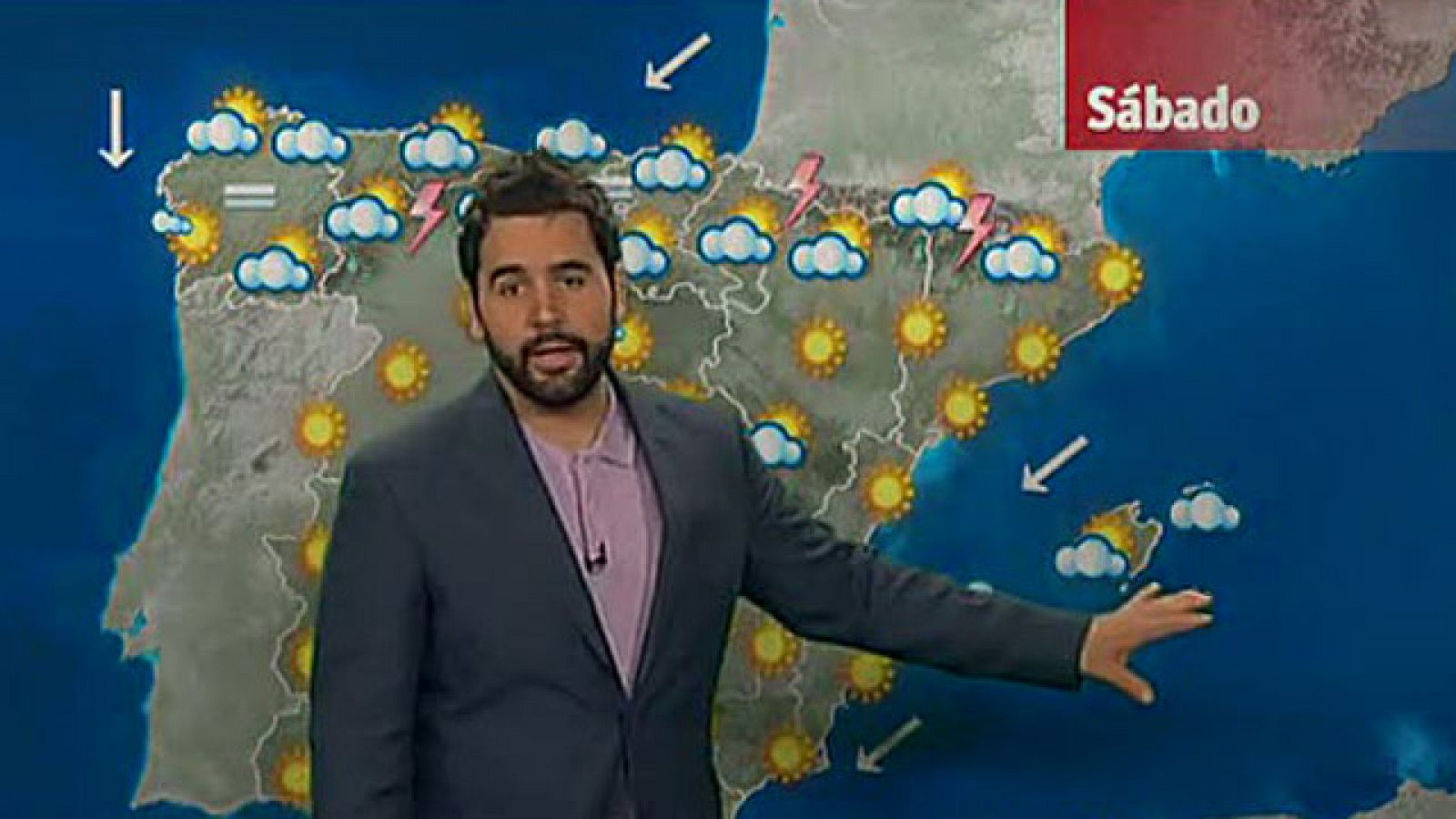 Cielo poco nuboso y temperaturas sin cambios - El tiempo | Ver