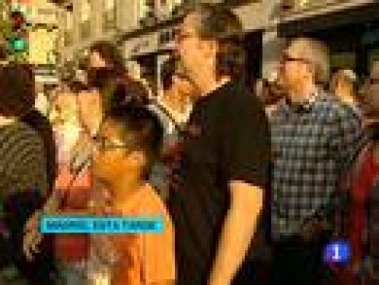 Telediario 1 - Acampada el sábado