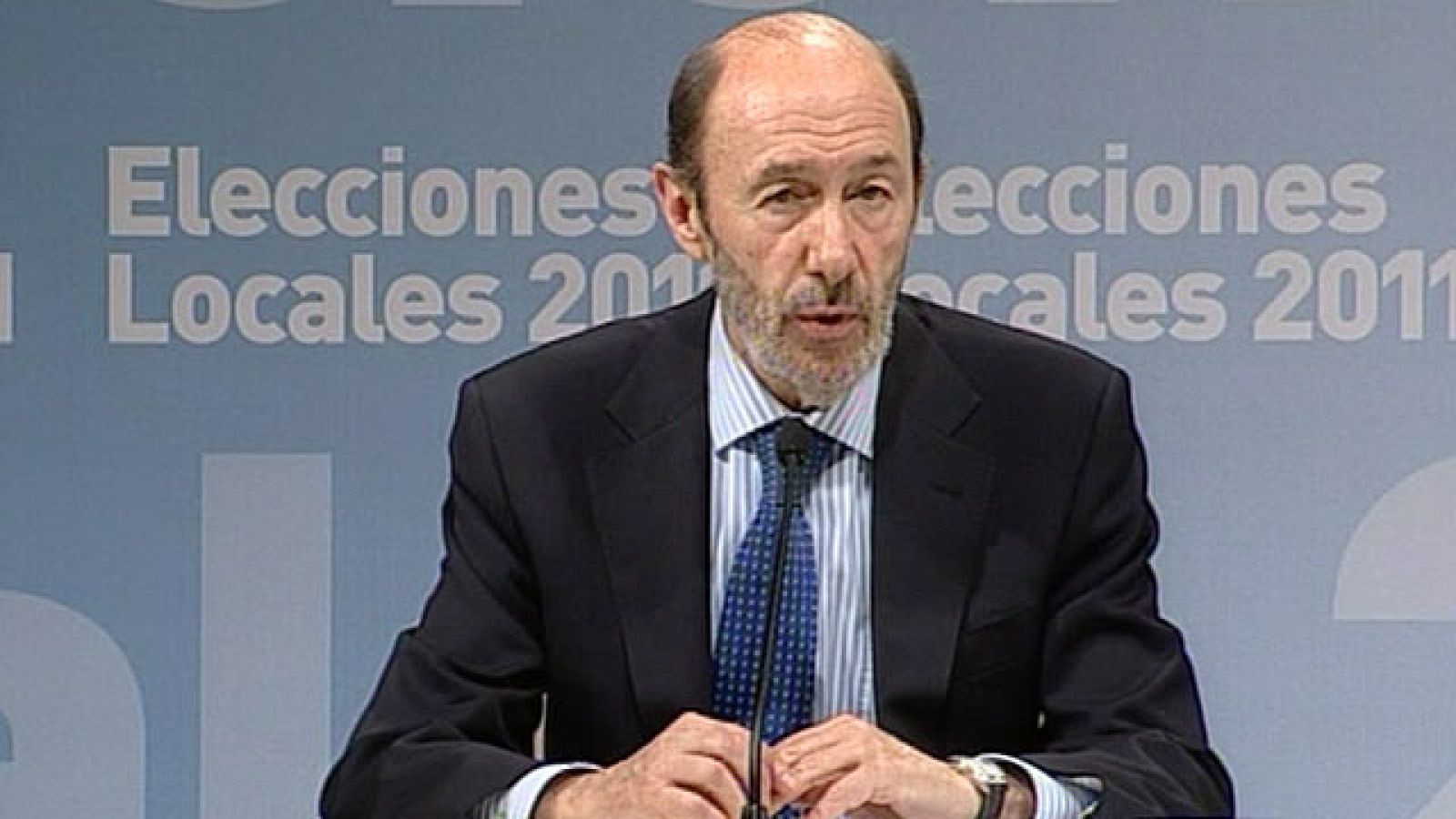 El PP ganaría al PSOE por 10 puntos, según ha confirmado Rubalcaba