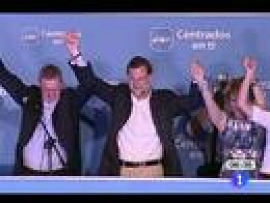 Telediario 1 - El PP arrasa en las municipales