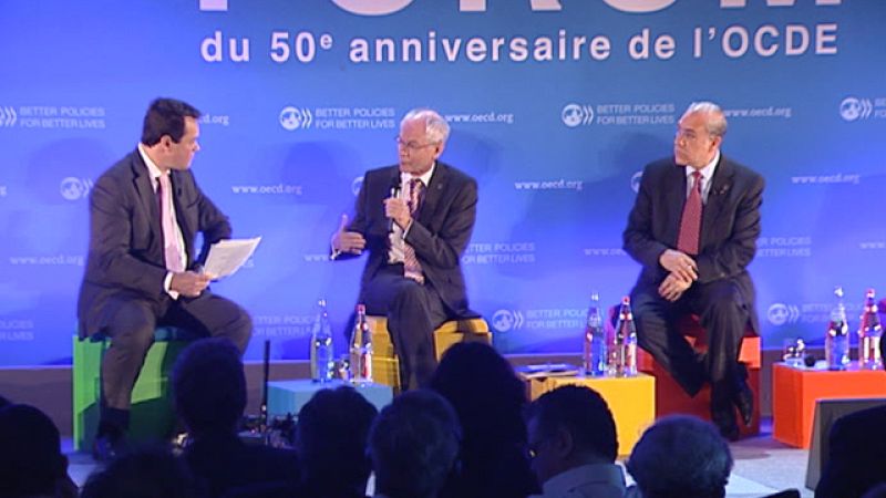 Los presidentes de la OCDE y el Consejo Europeo señalan el valor del Gobierno español para mejorar el mercado laboral 