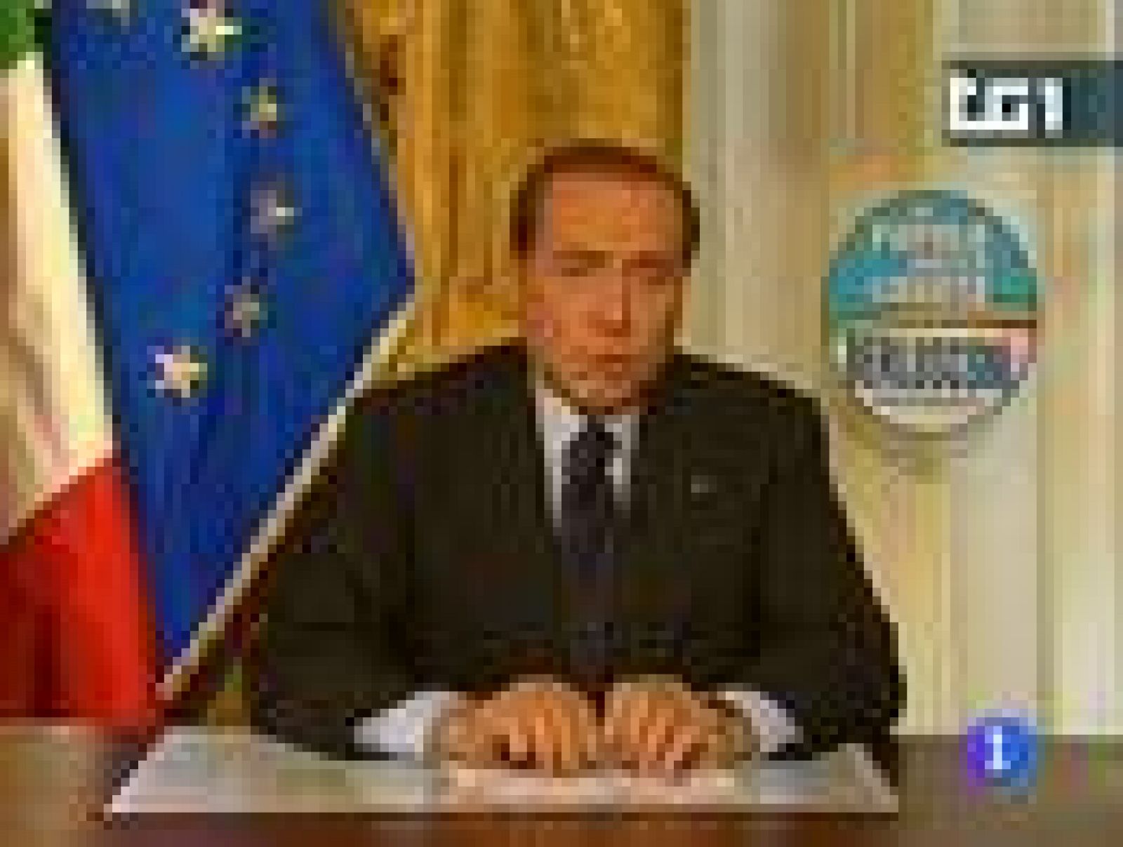 Telediario 1: Multa a los tres canales de Berlusconi y a dos de la Rai  | RTVE Play