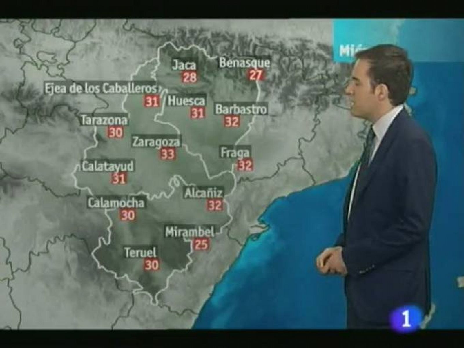 El tiempo en la Comunidad de Aragón - 25/05/11 | Ver