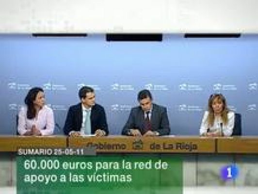 Informativo Telerioja - Telerioja en 2' - 25/05/11