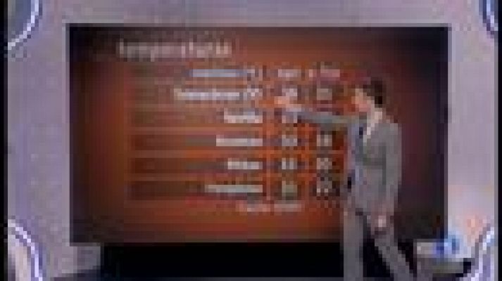 El tiempo - Lluvias en Extremadura y Andalucía