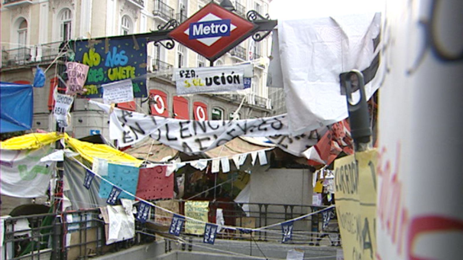 Los comerciantes de la puerta del Sol aseguran que sus ventas han bajado un 70% 