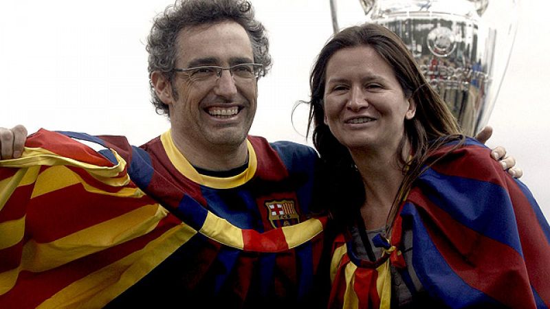 Miles de aficionados del Barcelona han puesto rumbo a Londres para disfrutar de la final de la Champions, que se disputará este sábado en Wembley. En la capital inglesa ya hay numerosos aficionados culés, que ya están disfrutando del espectáculo de l