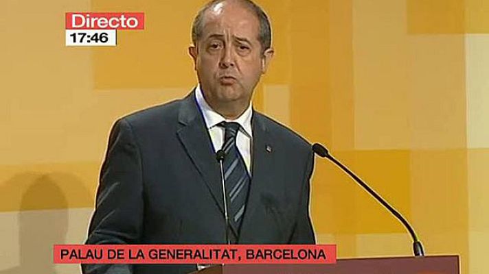 Telediario 1 - Puig defiende a los Mossos