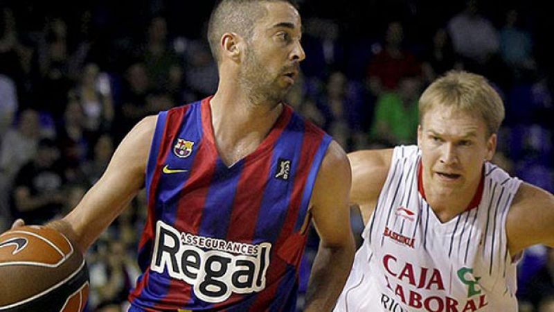 El Regal FC Barcelona se llevó el primer triunfo de la serie semifinal del Playoff ACB tras derrotar al Caja Laboral por 86 a 71.