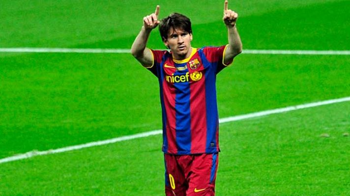 Champions League - Messi sorprende a Van der Sar (2-1)