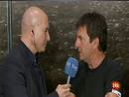 Champions League - El padre Messi, también muy feliz