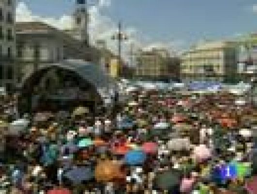 Telediario 1 - ¿Desalojar la Puerta del Sol?