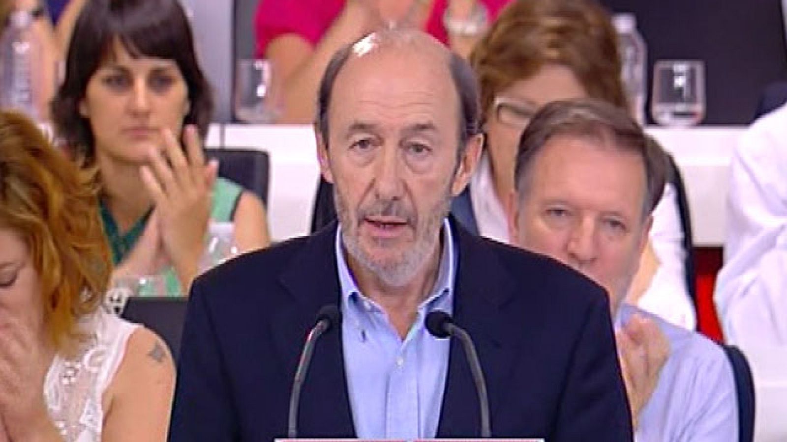 Rubalcaba: "Mi designación no ha sido ni 'dedazo' ni conspiración" 