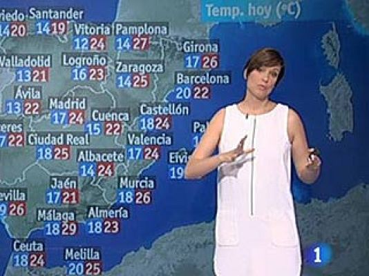 El tiempo - El martes bajan las mínimas